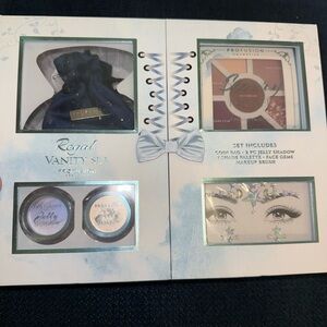 Profusion Cosmetics Regal Vanity Set - Blue and Silver